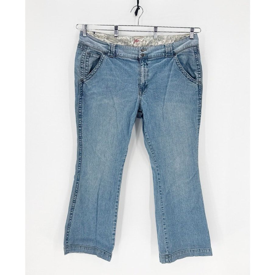 Other Vintage Venizia True 90s Y2K flared light wash jeans size 22 Size 38" / US 16 / IT 52 - 1 Thumbnail