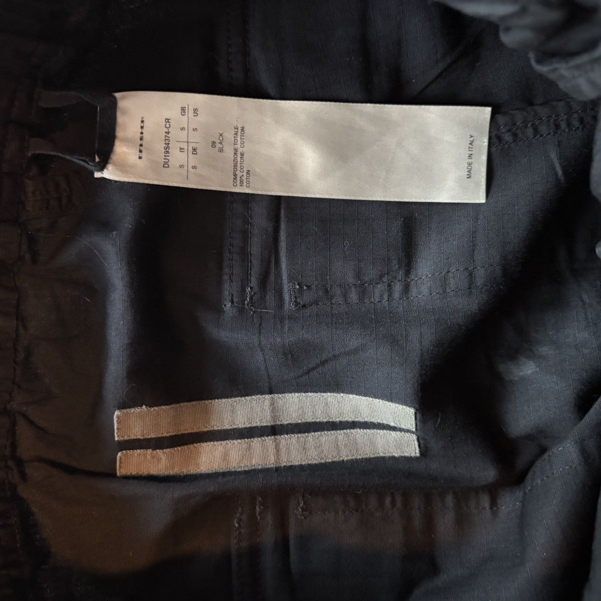 Rick Owens Drkshdw Rick Owen’s DRKSHDW Drop Crotch Pants Size US 29 - 4 Thumbnail