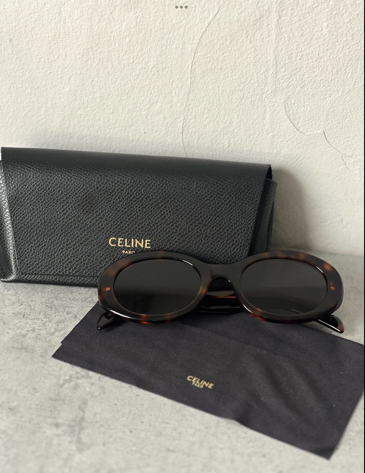Celine TRIOMPHE 01 SUNGLASSES IN ACETATE Size ONE SIZE - 1 Thumbnail