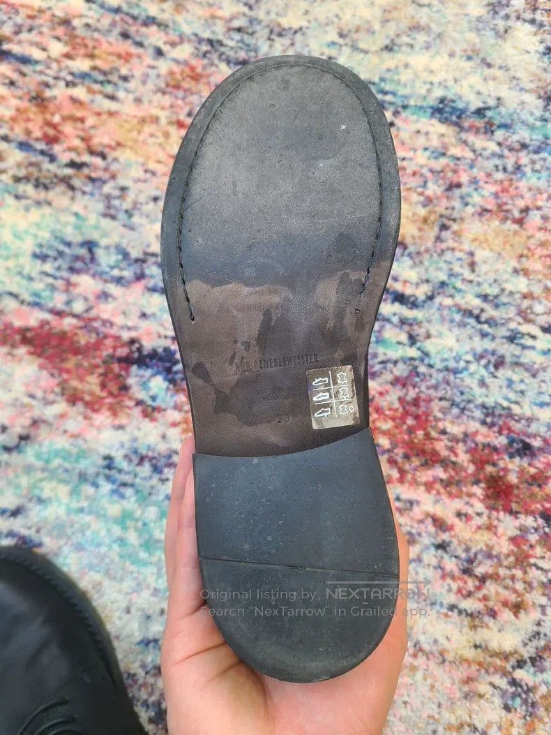 Ann Demeulemeester Ann Demeulemeester Women's Leather Shoes, Casual Shoes Size US 7.5 / IT 37.5 - 7 Thumbnail