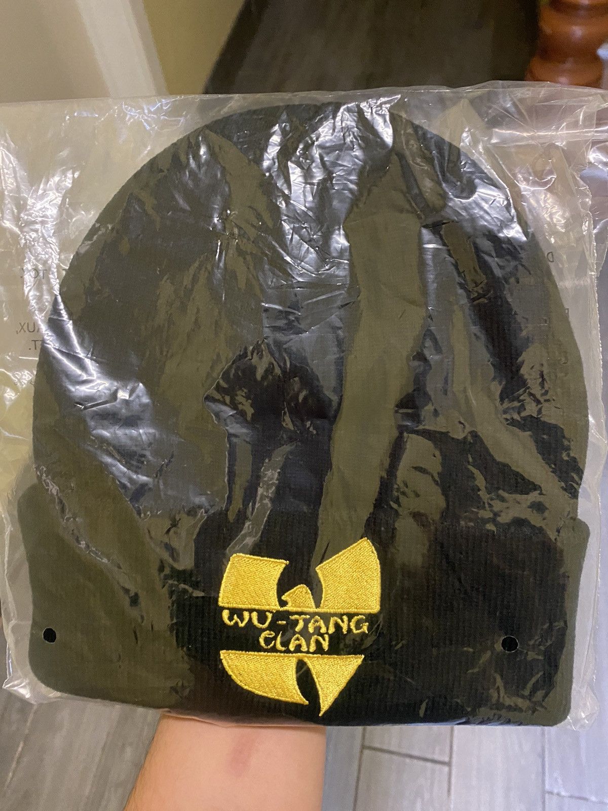 Supreme Wu-Tang Clan Beanie Black anyone get anything from the wu