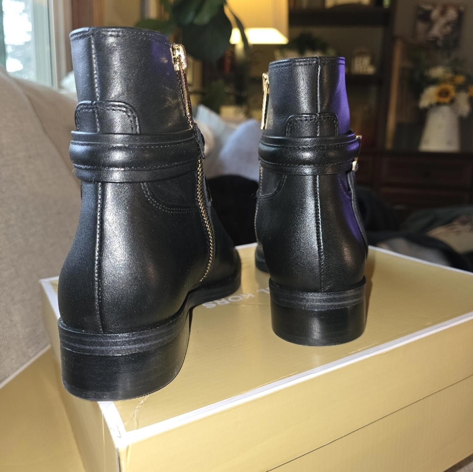 Michael Kors Michael Kors Mindy Leather Boot Size US 7 / IT 37 - 4 Thumbnail