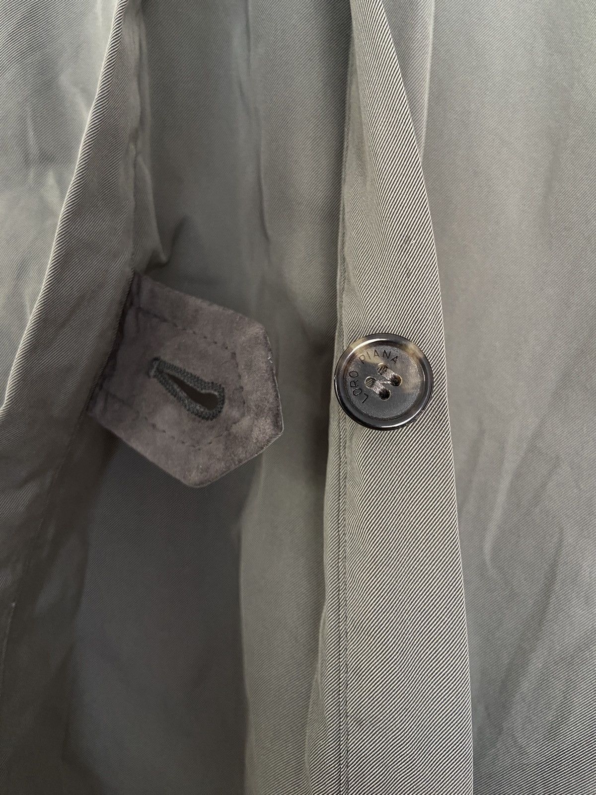 Loro Piana Loro Piana Light Olive Stormey Trench Tecno Coat Size US XXL / EU 58 / 5 - 9 Thumbnail