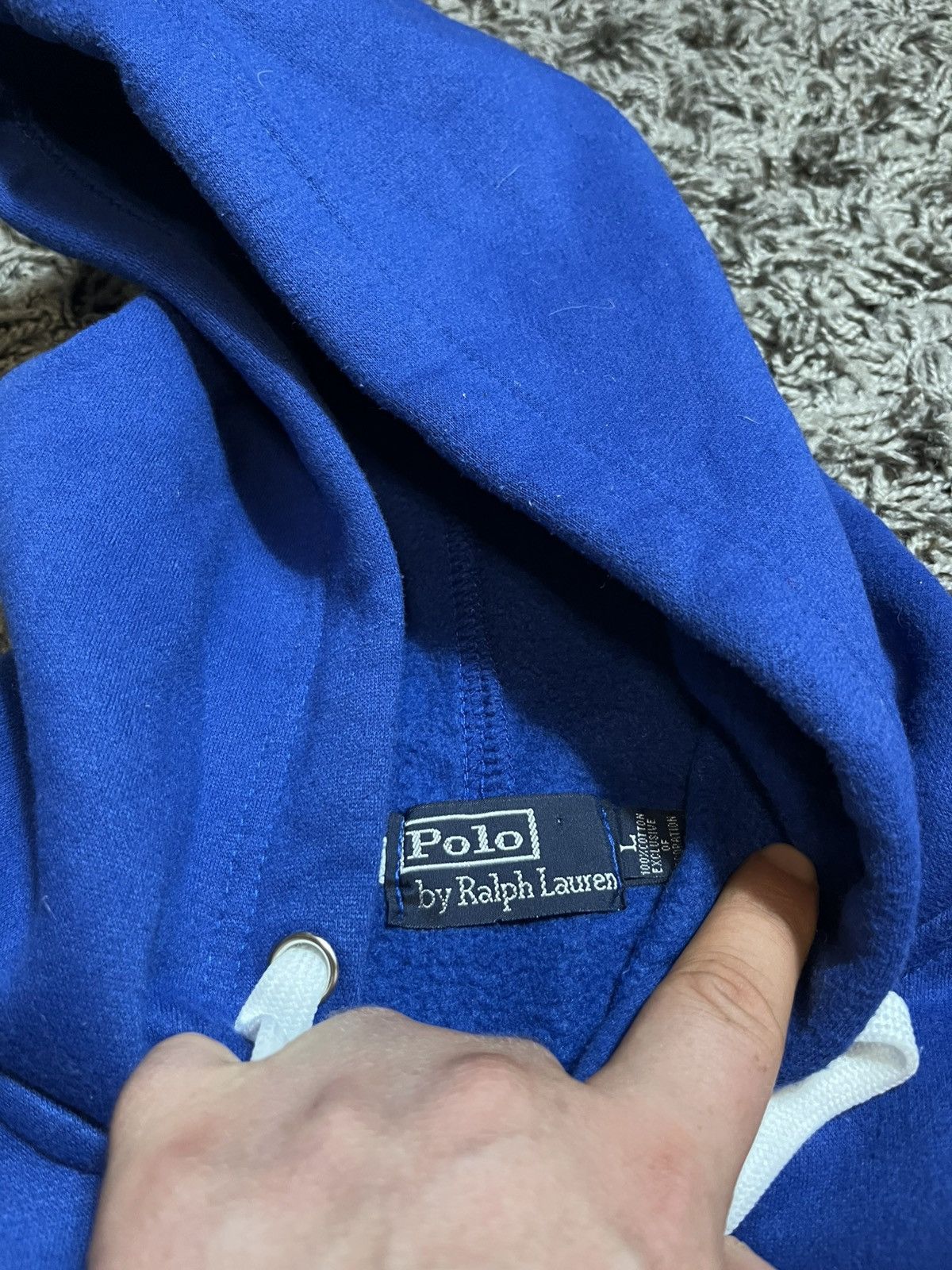 Ralph Lauren POLO RALPH LAUREN REGBY VINTAGE 00s COTTON HOODIE Size US M / EU 48-50 / 2 - 4 Thumbnail
