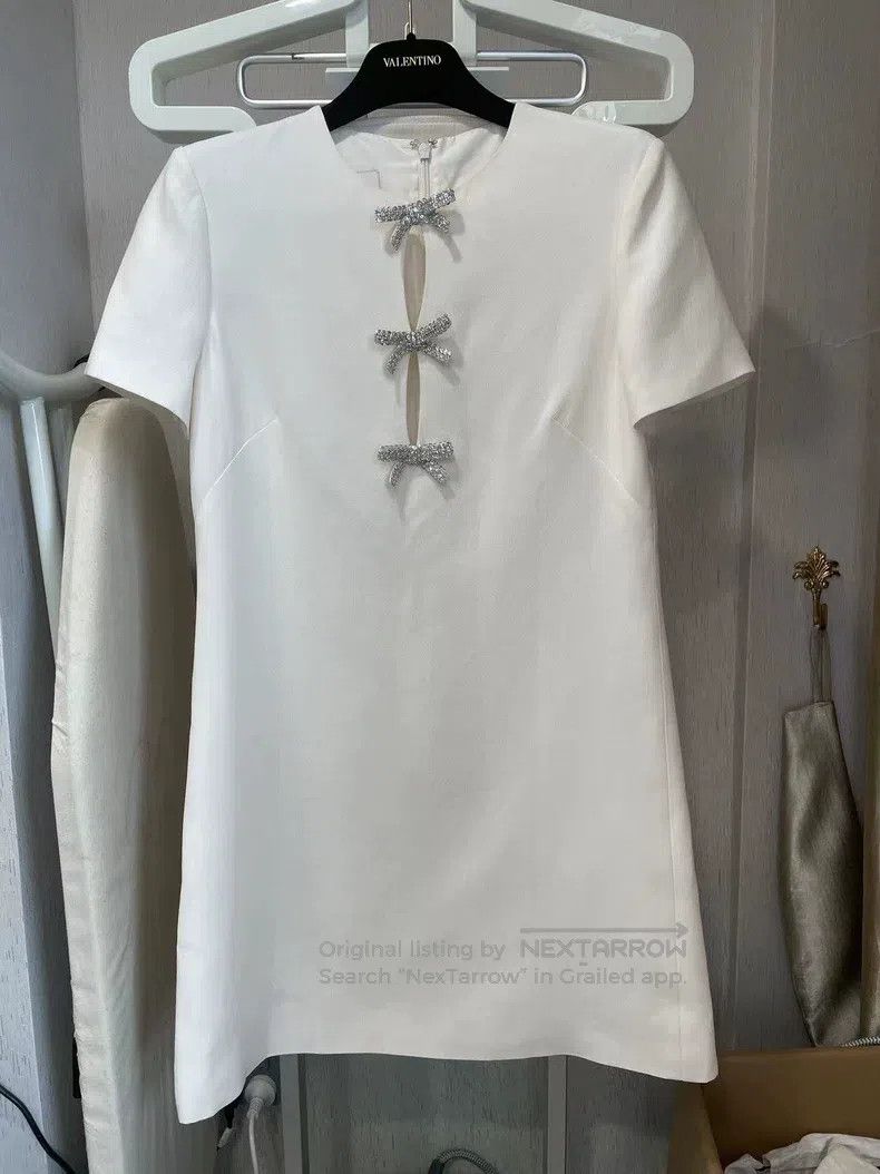 Valentino Valentino White dress Size S / US 4 / IT 40 - 1 Thumbnail
