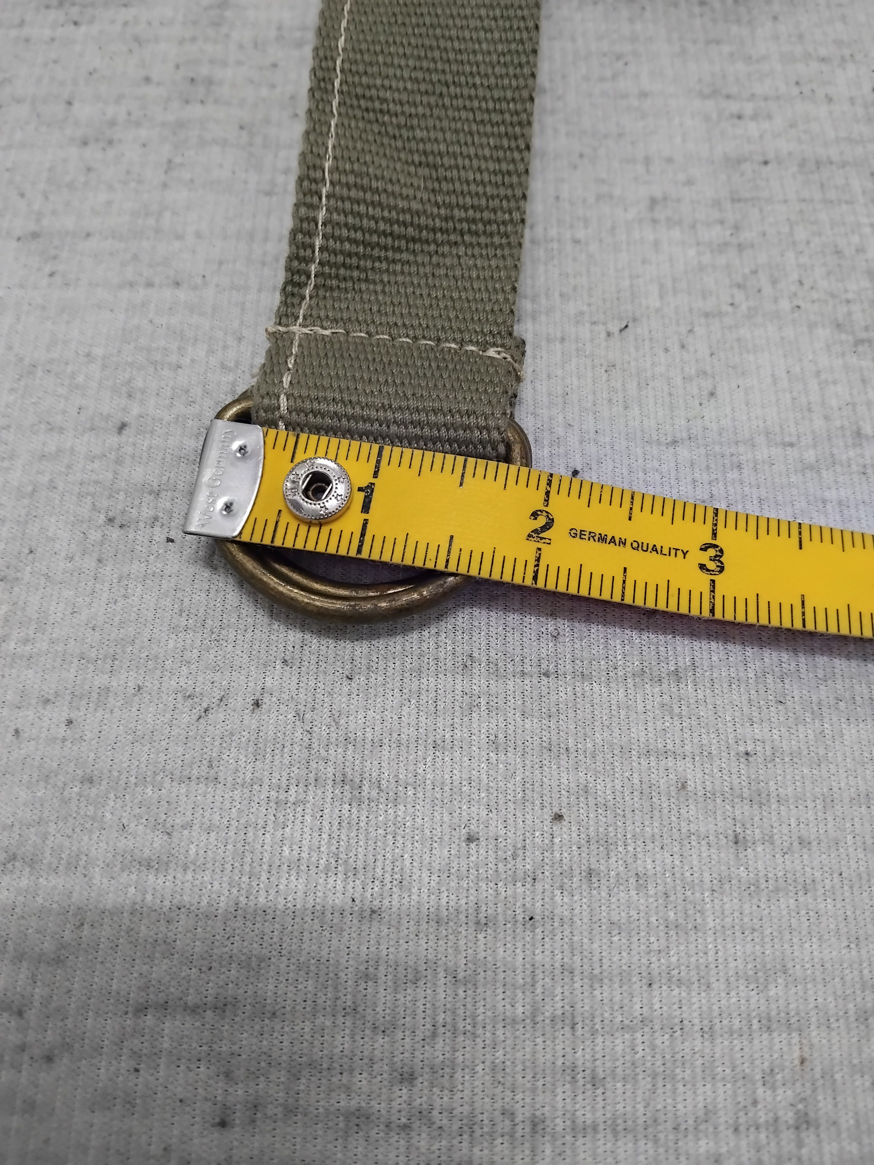 Japanese Brand 💥Unnamed solid brass green military belt Size ONE SIZE - 6 Thumbnail