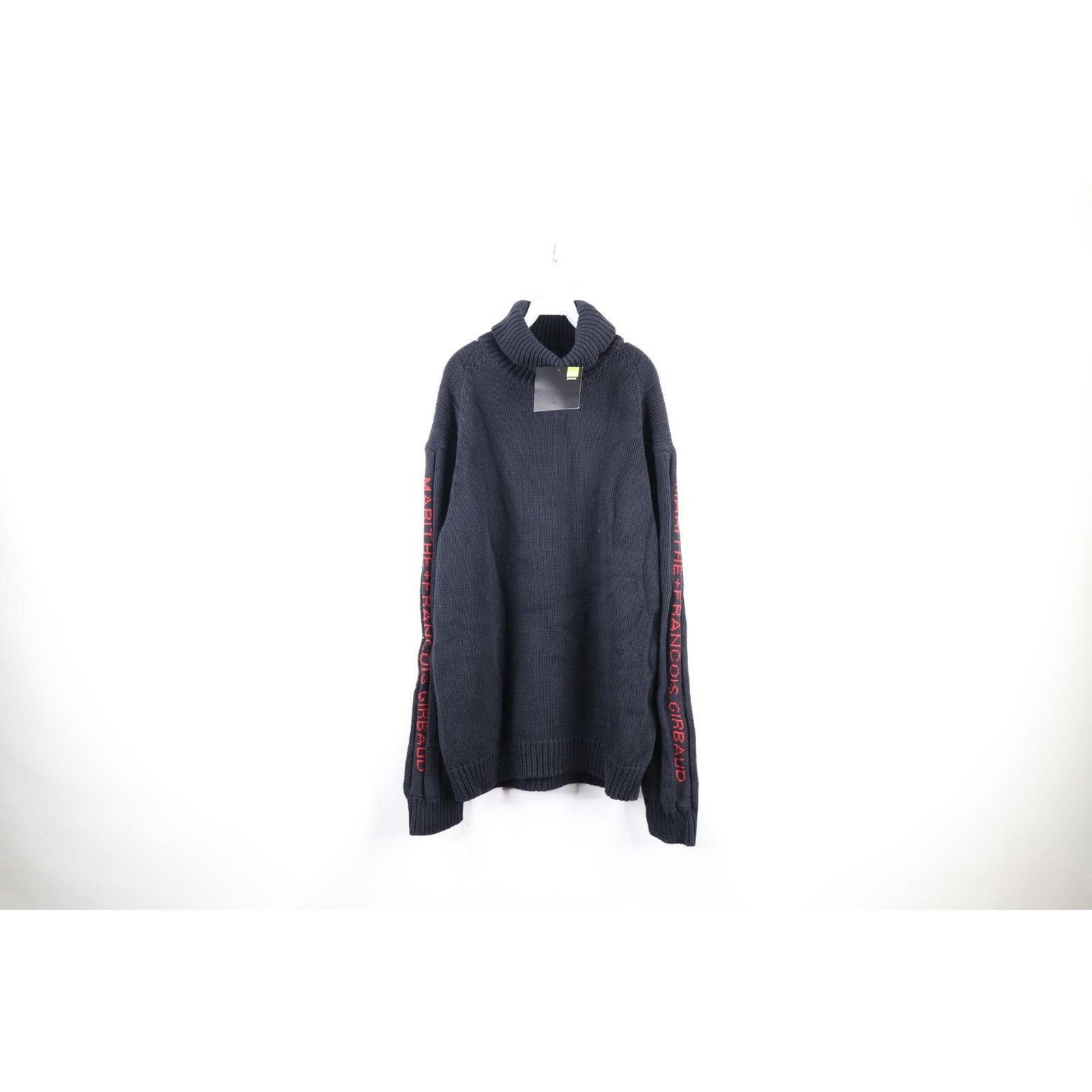 Marithe + Francois Girbaud × Vintage NOS Vintage 90s Marithe Francois Girbaud Turtleneck Sweater Size US XL / EU 56 / 4 - 1 Thumbnail