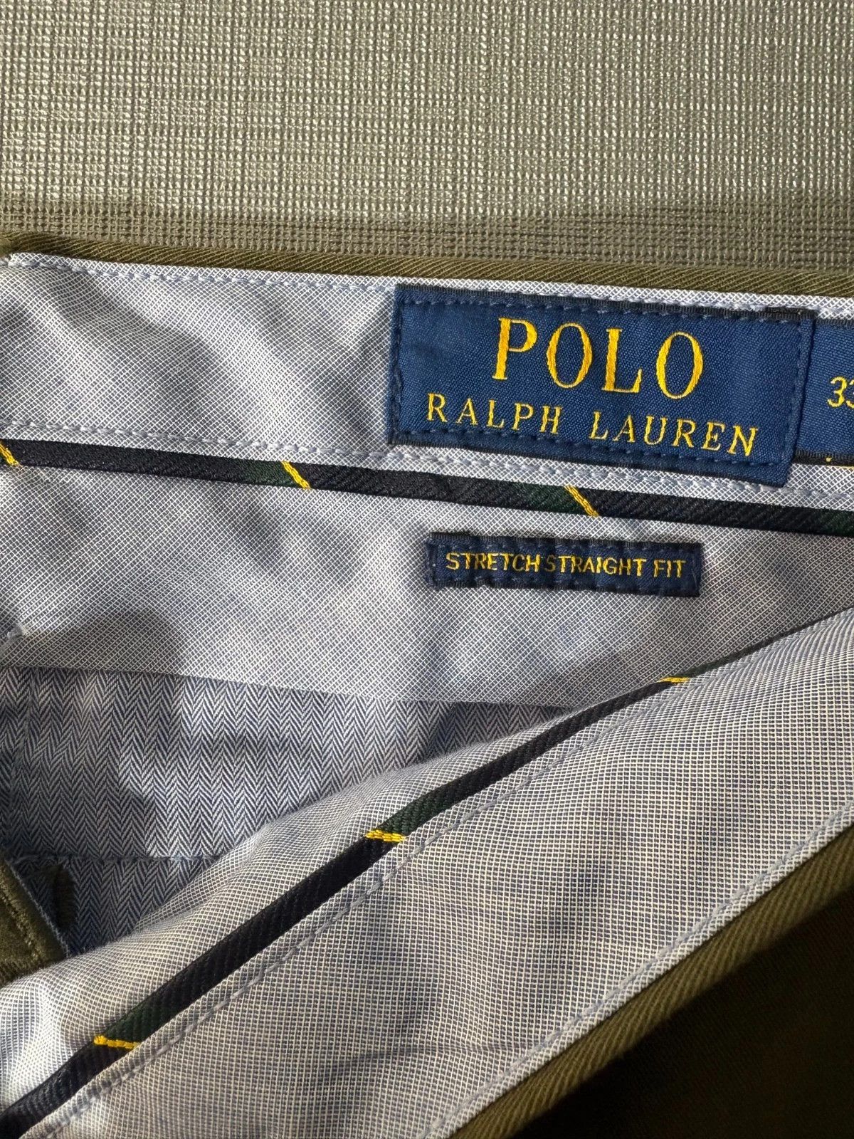 Polo Ralph Lauren Polo Ralph Lauren Straight Fit Chino Pants Size US 33 - 8 Thumbnail