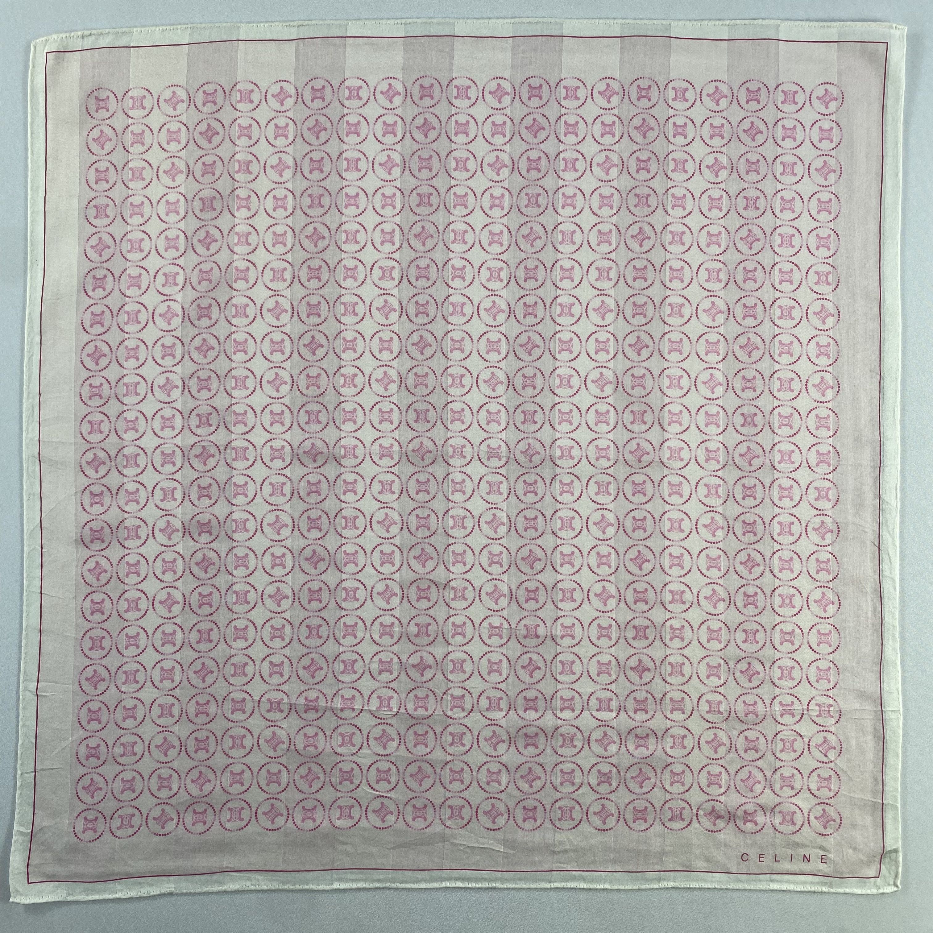 Celine × Vintage Celine Handkerchief / Neckerchief / Bandana-P1158 Size ONE SIZE - 1 Thumbnail