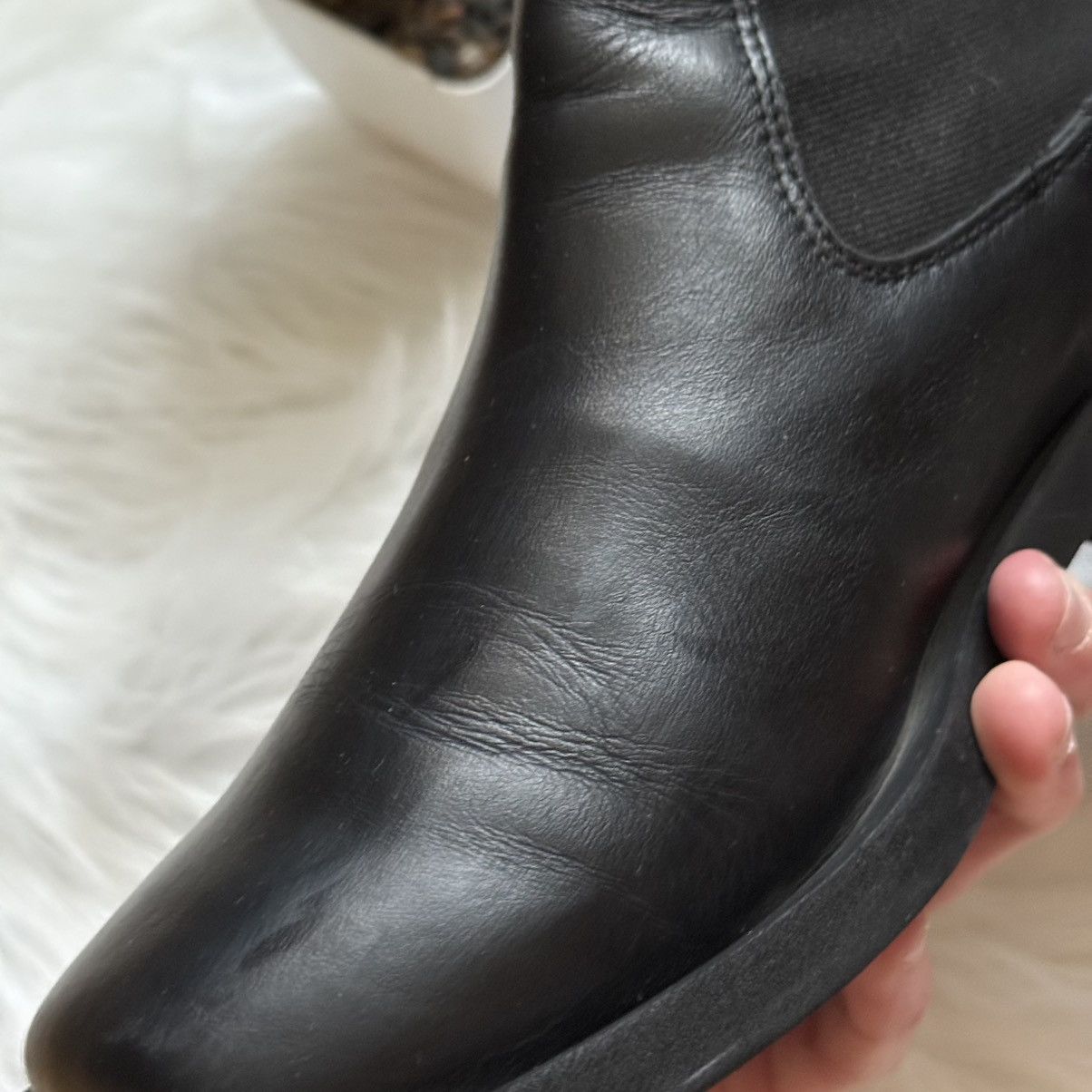 Ganni Ganni Square Toe Chelsea Boots Size US 9 / IT 39 - 6 Thumbnail