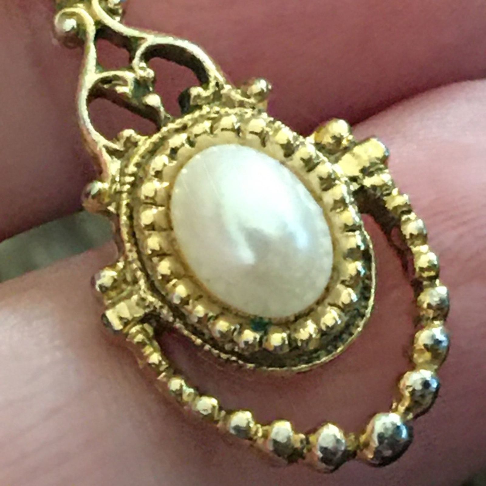 Vintage Vintage elegant pearl drop pierced earrings Size ONE SIZE - 6 Thumbnail
