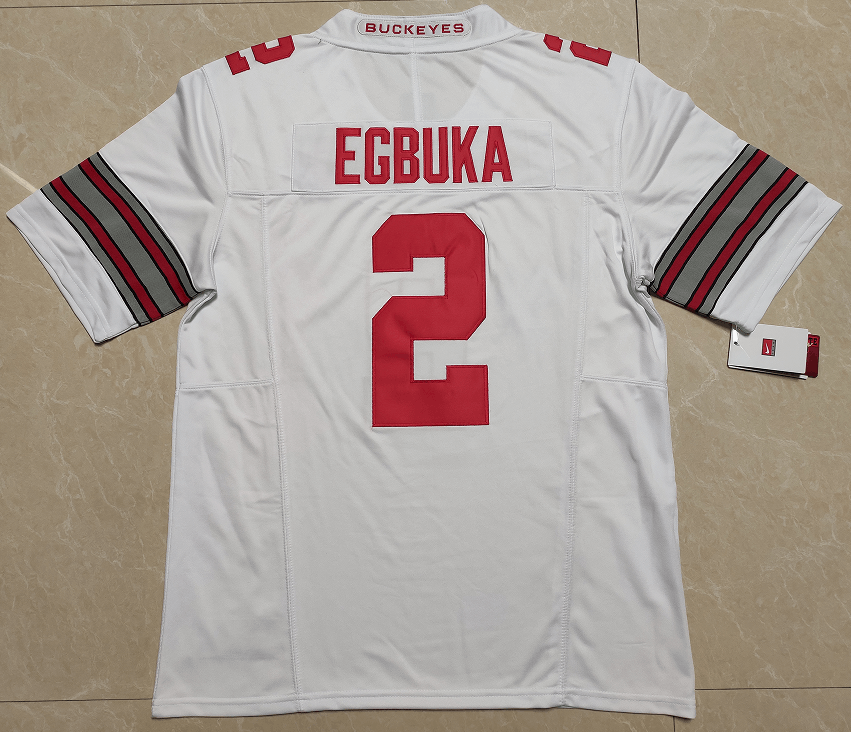 Other Men's Ohio State Buckeyes #2 Emeka Egbuka Jersey 2025 Size US S / EU 44-46 / 1 - 2 Thumbnail