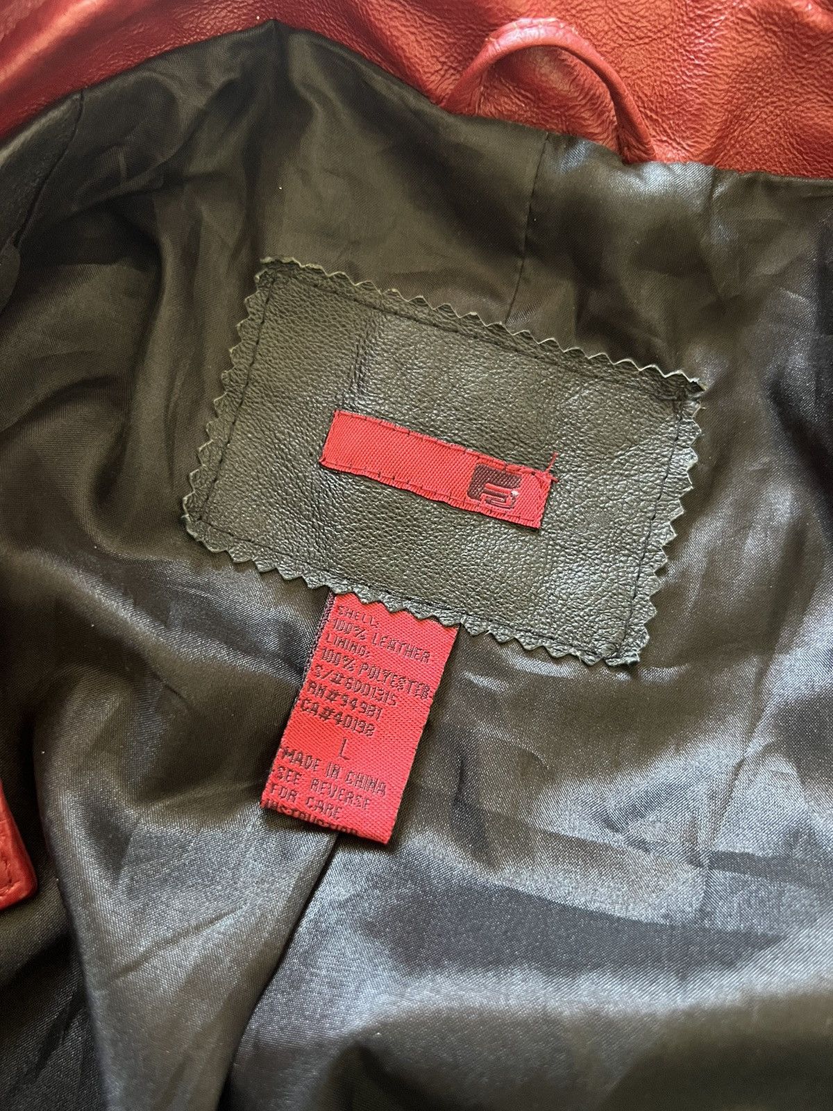 Vintage Vintage racing moto leather jacket cropped y2k style Size M / US 6-8 / IT 42-44 - 6 Thumbnail