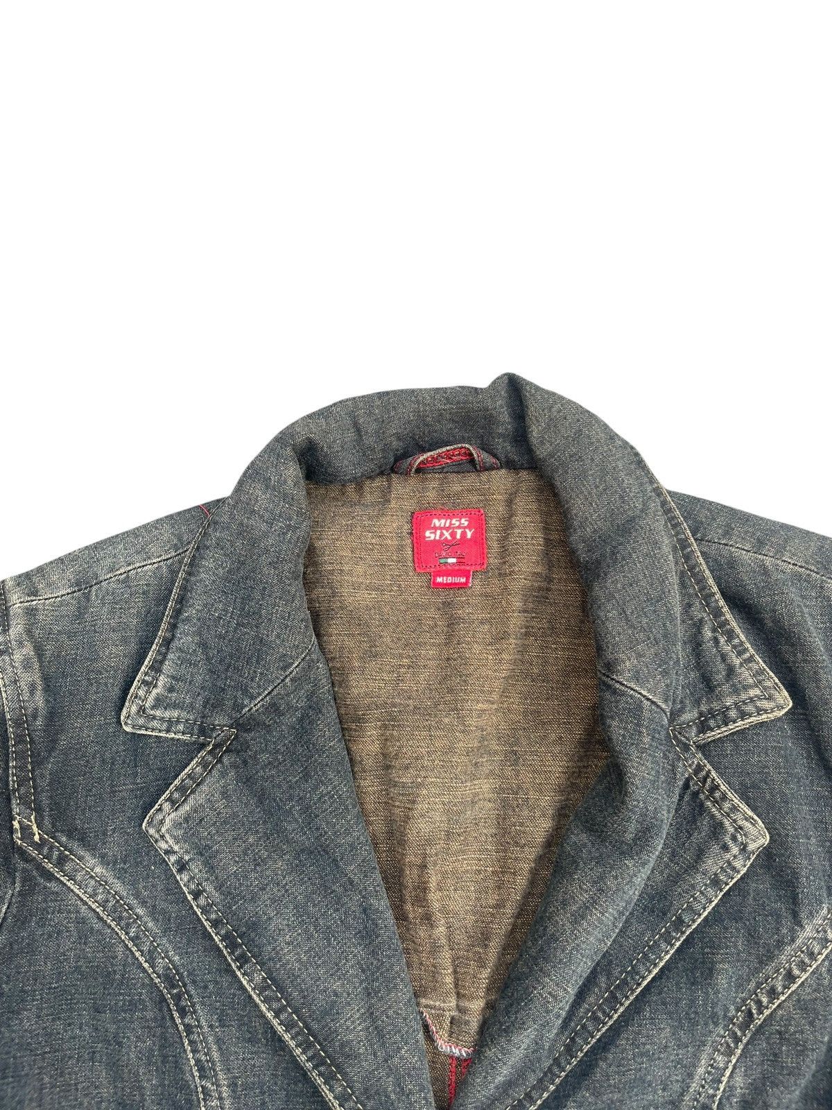 Miss Sixty Miss Sixty Denim Jacket Size S / US 4 / IT 40 - 5 Thumbnail