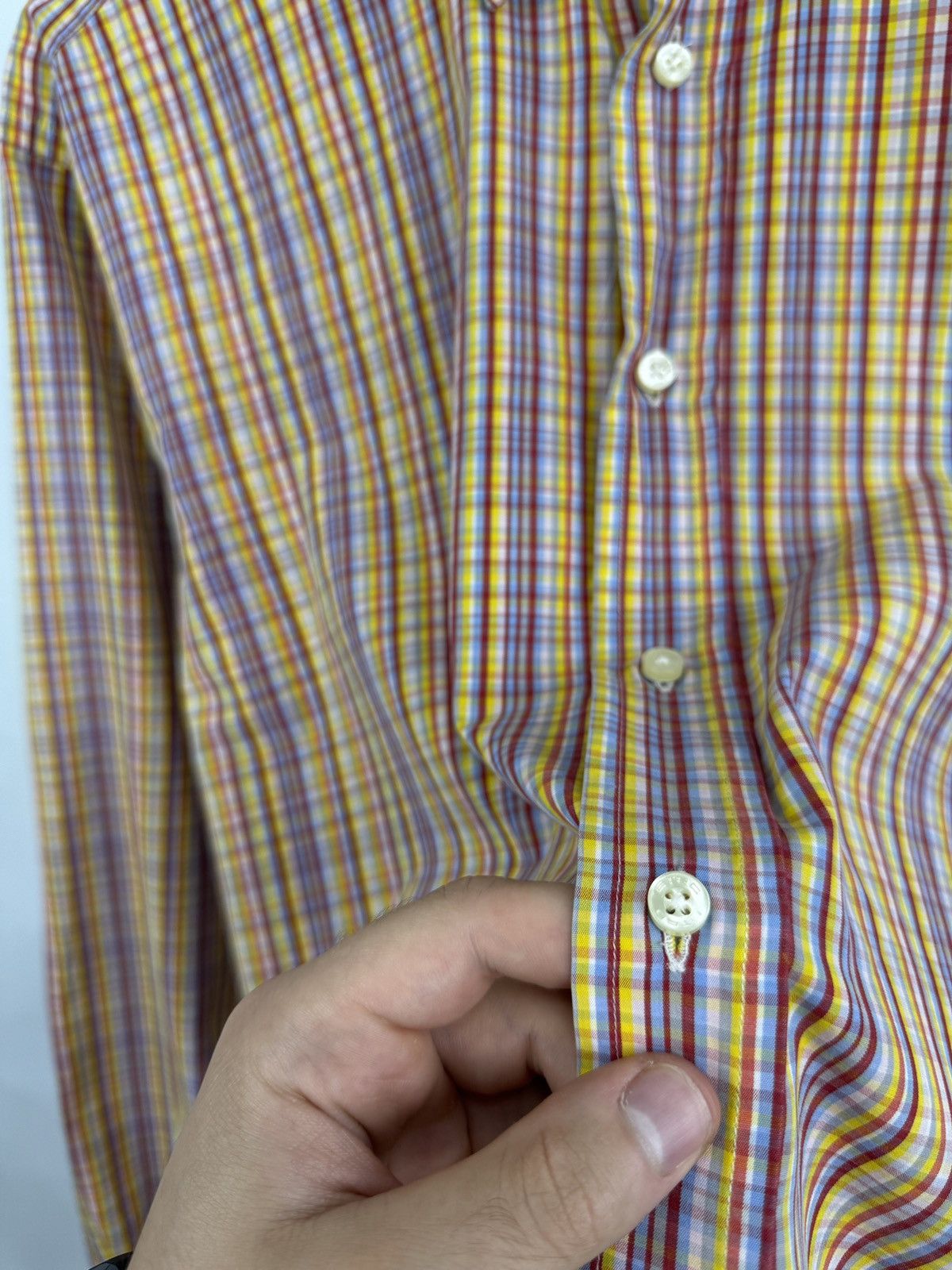 Etro 🇮🇹 Vintage 90s Etro Luxury Shirt Made in Italy Rare Retro Y2K Size US L / EU 52-54 / 3 - 5 Thumbnail