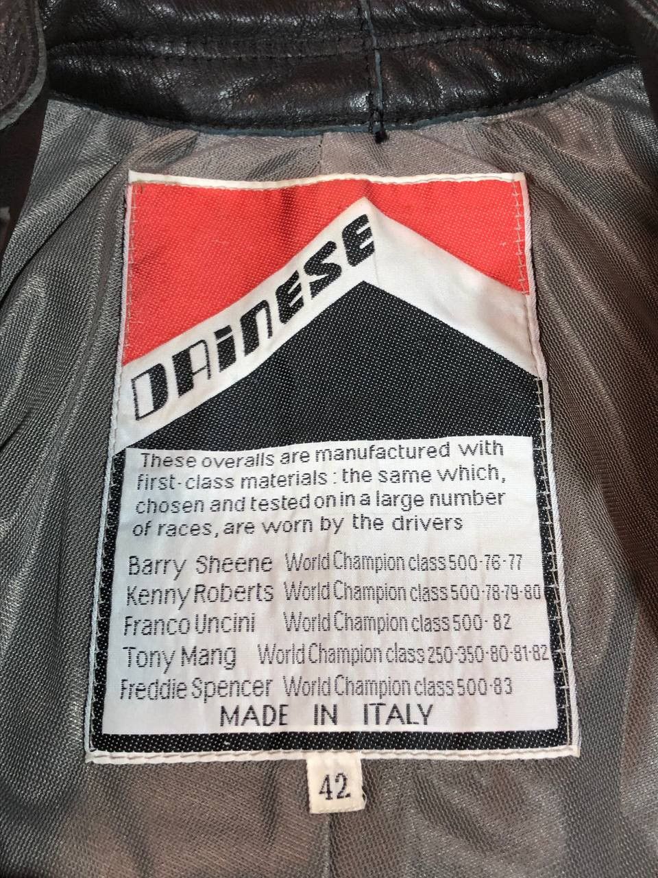 Dainese Dainese Racing Moto Rare Vintage Leather Jacket Size US XS / EU 42 / 0 - 11 Thumbnail