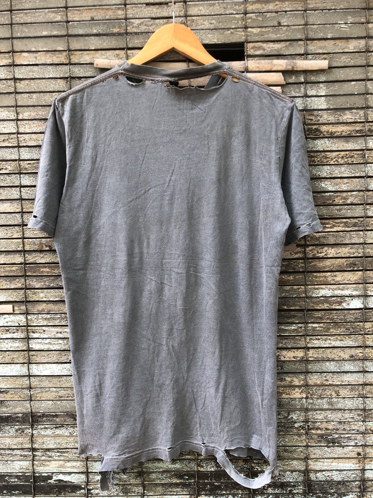 Japanese Brand × Nudie Jeans 💥RARE💥Vintage Distressed Nudie Jeans Tshirt Size US M / EU 48-50 / 2 - 15 Thumbnail