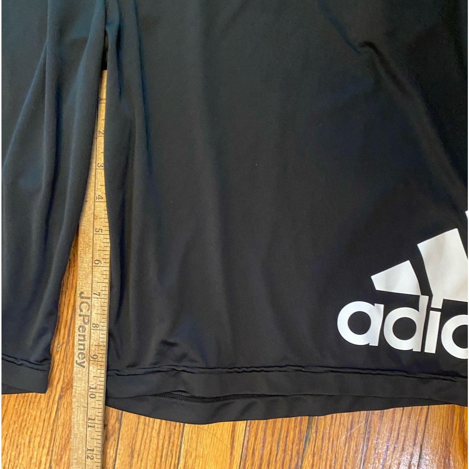 Adidas Adidas Athletic Black Shorts Men’s 2XL Pockets Drawstring Size US 38 / EU 54 - 6 Thumbnail