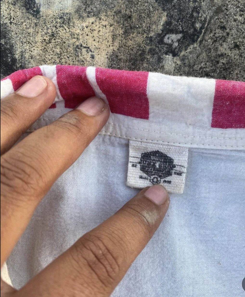 Japanese Brand × Vintage FLOUR SACK SHIRT VINTAGE Size US L / EU 52-54 / 3 - 4 Thumbnail