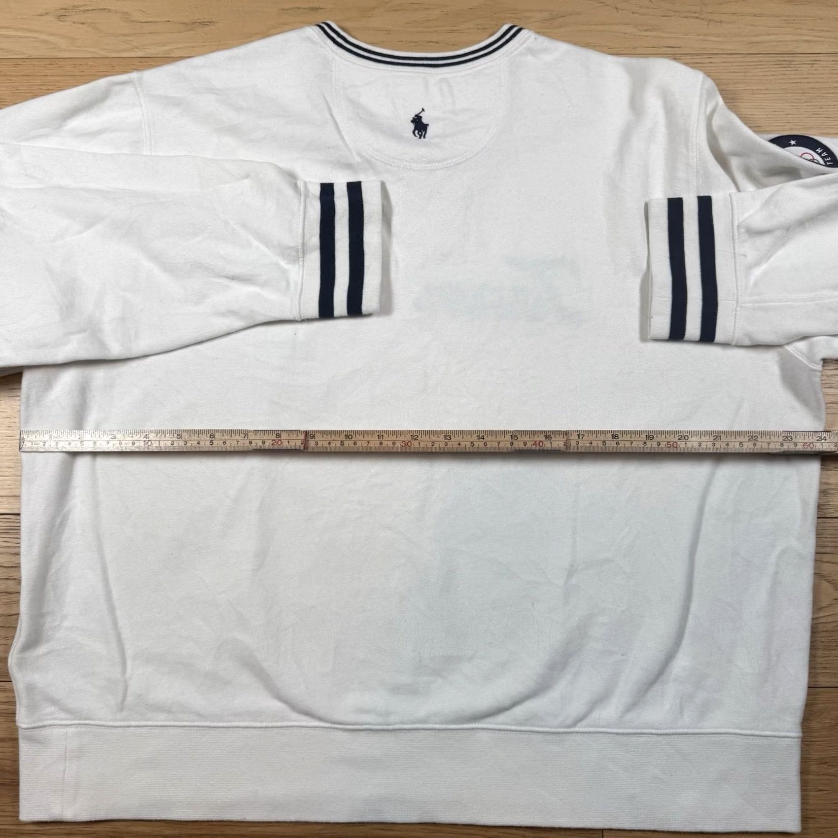 Ralph Lauren VINTAGE Polo Ralph Lauren Sweatshirt Womens XL 2020 Olympic Team White Script Pullover Activewear Ladies XL White Olympics 2020 Women Mens? Size XL / US 12-14 / IT 48-50 - 7 Thumbnail