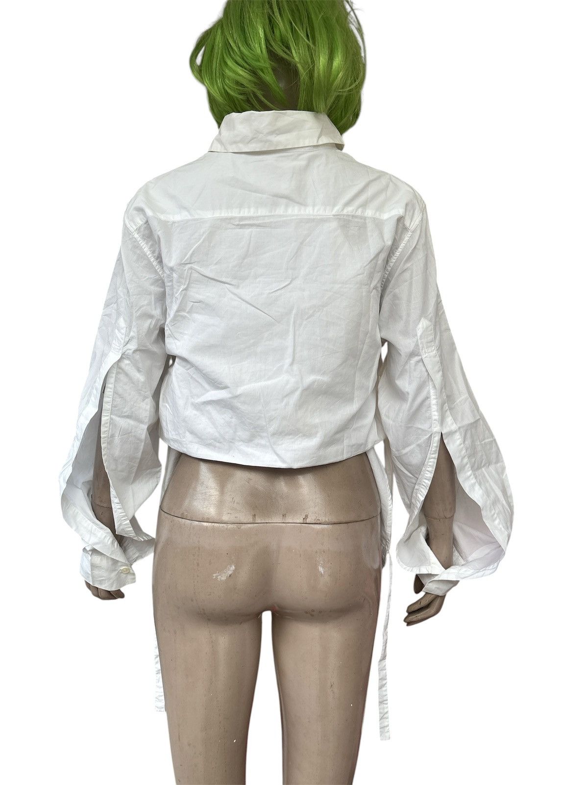 Ann Demeulemeester Draped Tied Shirt Size M / US 6-8 / IT 42-44 - 5 Thumbnail