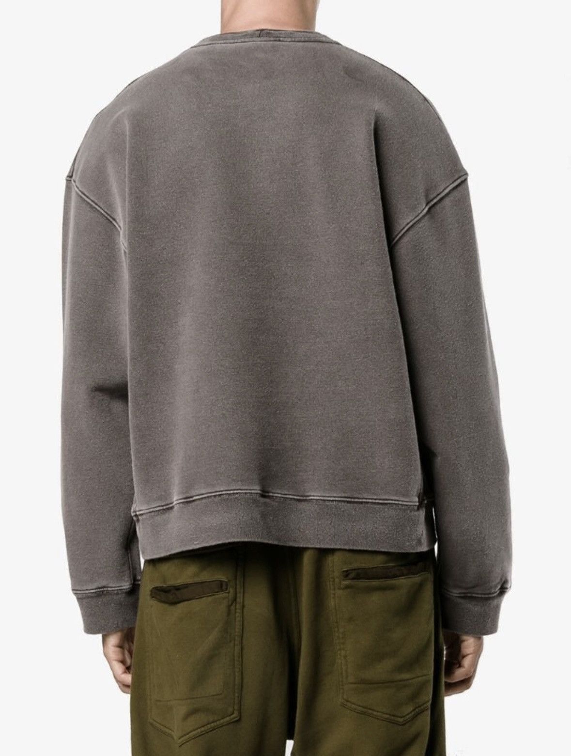 Yeezy Yeezy Season 3 Fluoro Gray Crewneck Sweatshirt Size US S / EU 44-46 / 1 - 12 Thumbnail
