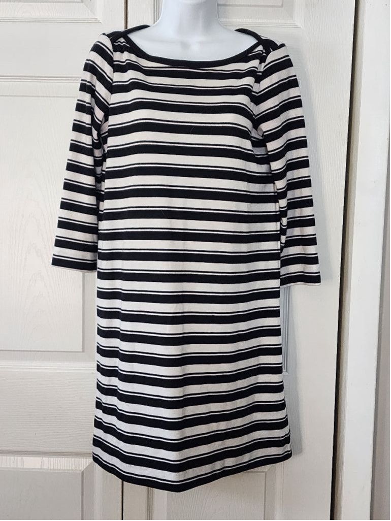 Loft Women's LOFT Dress, S, Black & White Size XS / US 0-2 / IT 36-38 - 1 Thumbnail