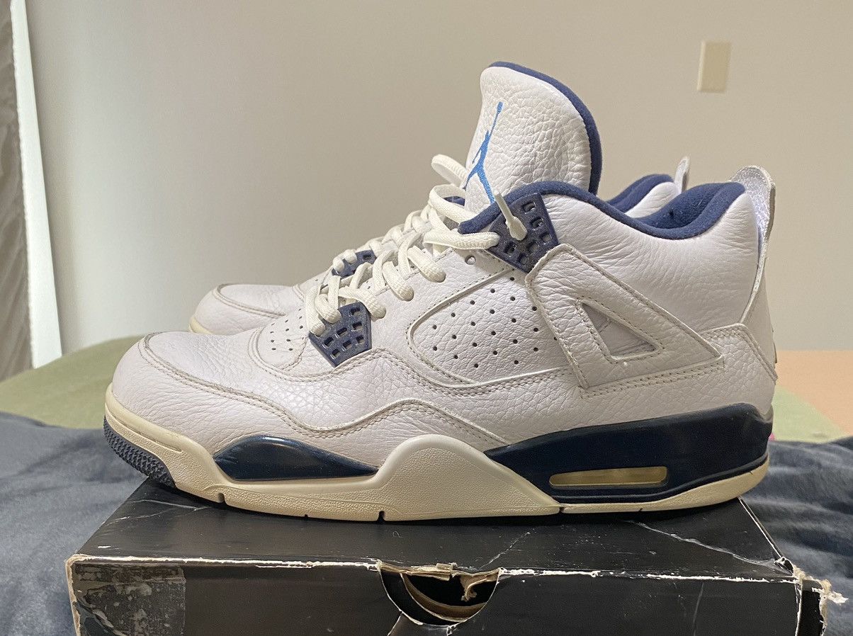 Jordan Brand Air Jordan 4 Columbia 2014 Release Men’s shoes Size US 10 / EU 43 - 4 Thumbnail
