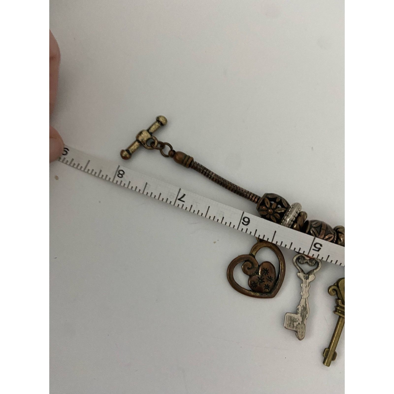 Other Copper tone key charm bracelet Size ONE SIZE - 3 Thumbnail