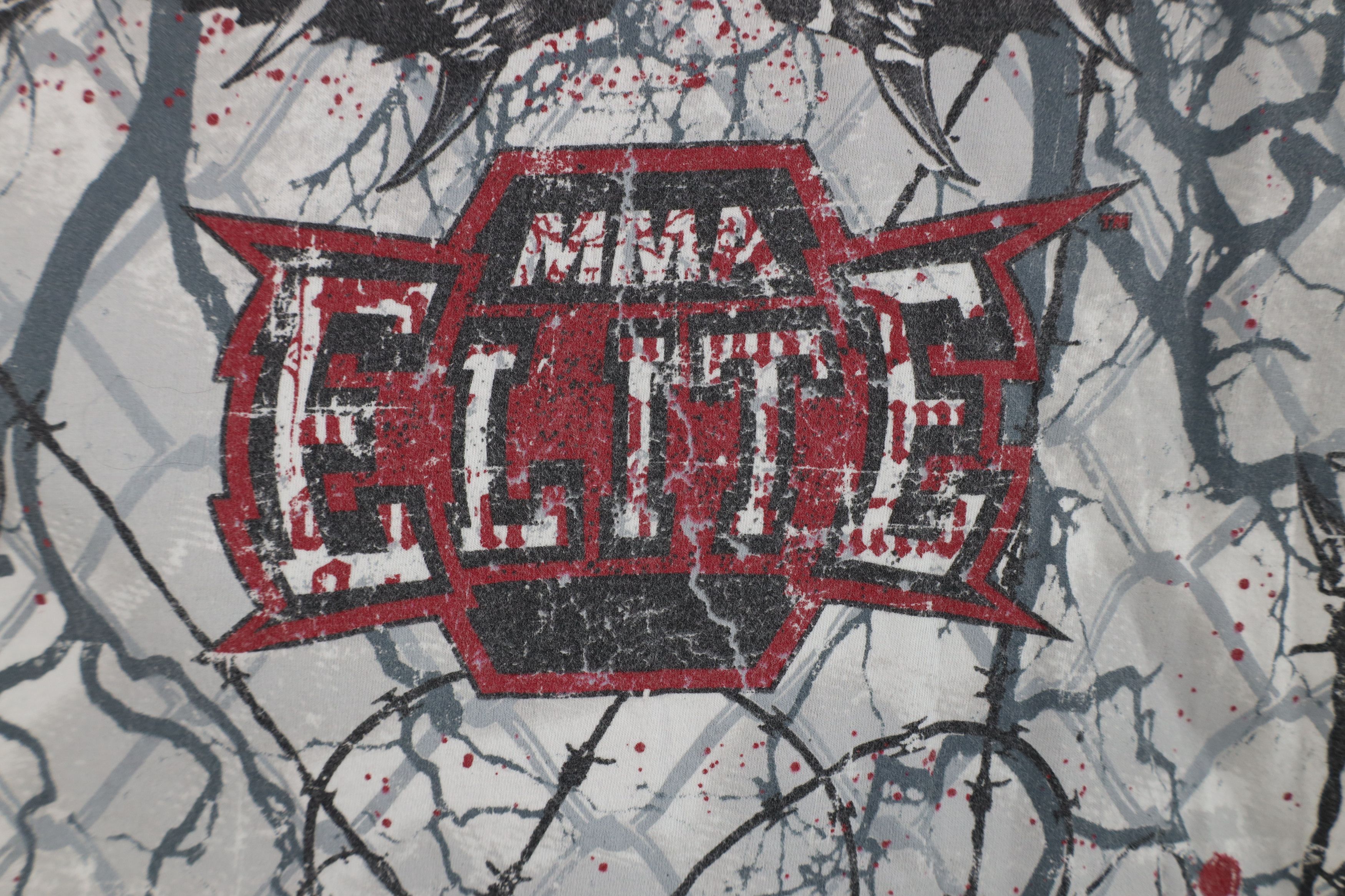 Vintage Vintage Y2K MMA UFC Rampage Jackson Fighting T-Shirt White Size US L / EU 52-54 / 3 - 5 Thumbnail