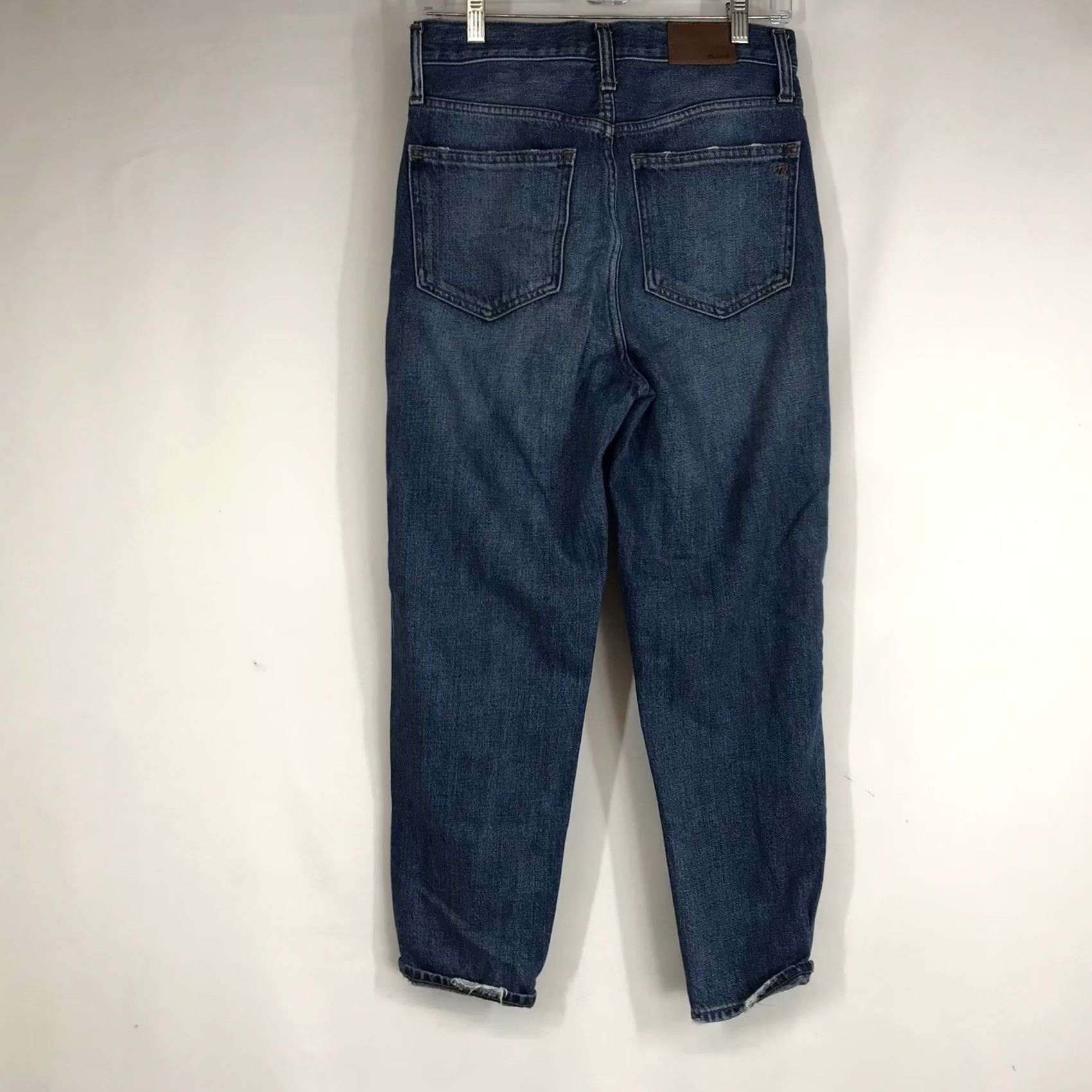 Madewell Madewell Vintage Straight High Rise Blue Denim Pants Size 27" / US 4 / IT 40 - 4 Thumbnail