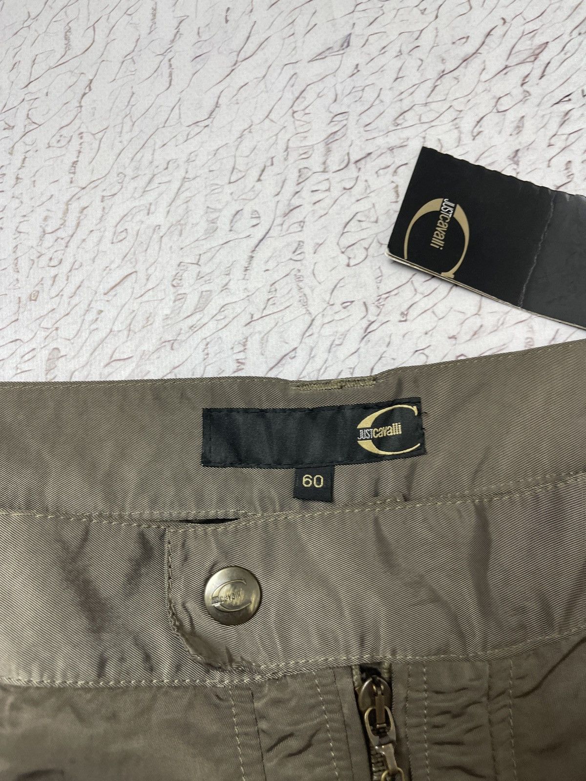 Just Cavalli BNWT Just Cavalli nylon drill utility military pants green Size US 42 / EU 58 - 11 Thumbnail