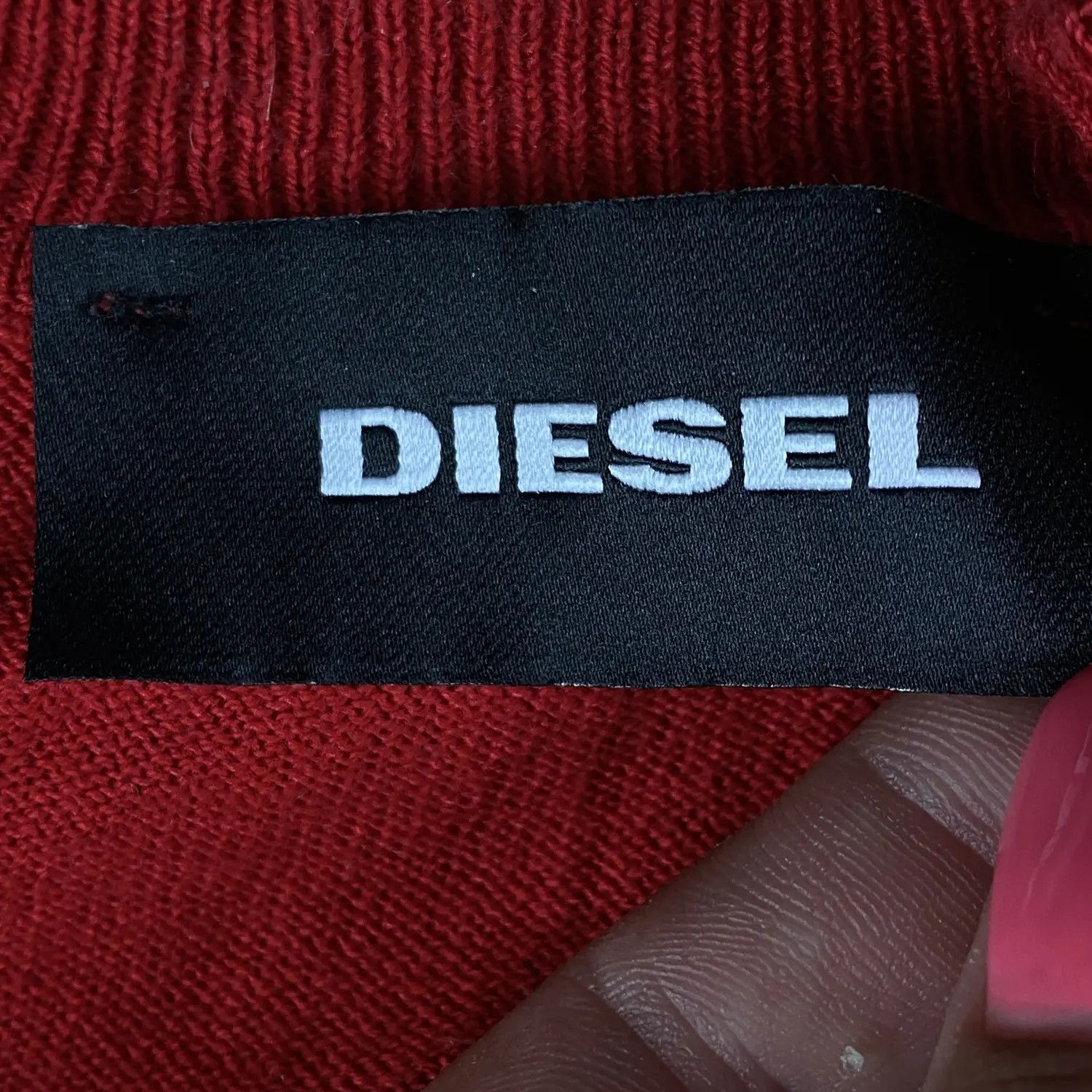 Diesel Mens Sweater Pullover Diesel Size L Cotton Size US L / EU 52-54 / 3 - 4 Thumbnail