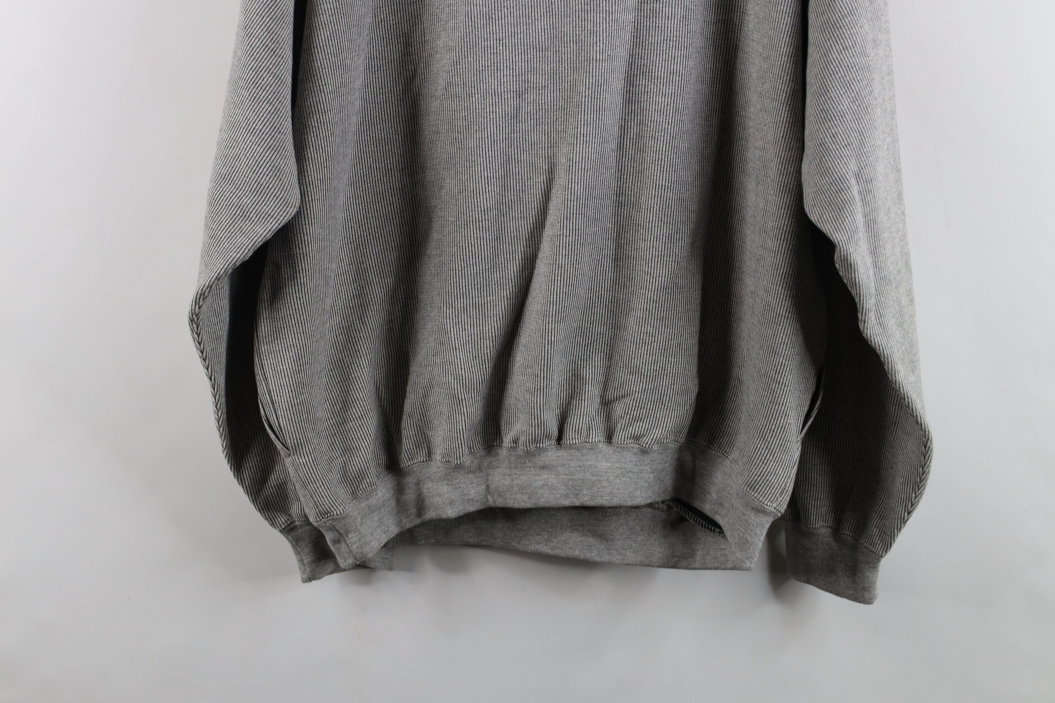 Vintage Vintage 90s Streetwear Knit Half Zip Pullover Sweatshirt Size US L / EU 52-54 / 3 - 13 Thumbnail