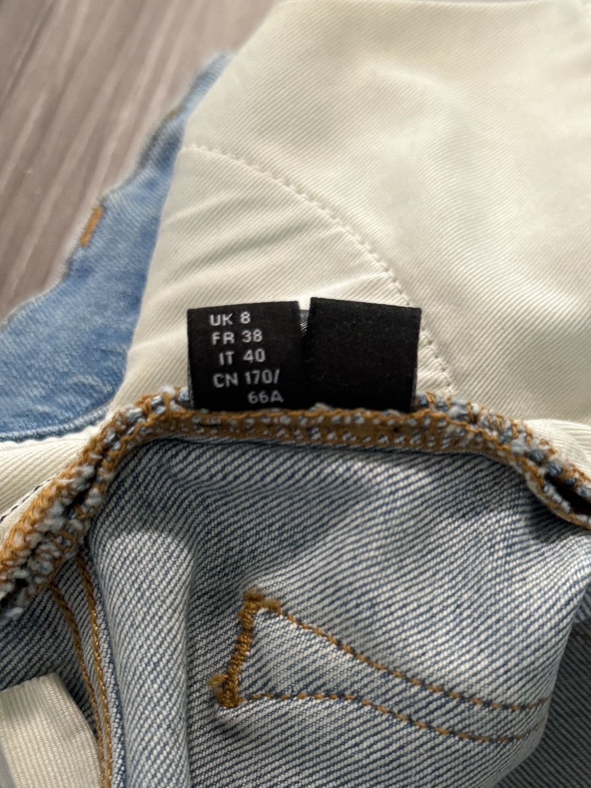 Amiri Amiri MX1 Skinny Blue Black Patch Size US 26 / EU 42 - 13 Thumbnail