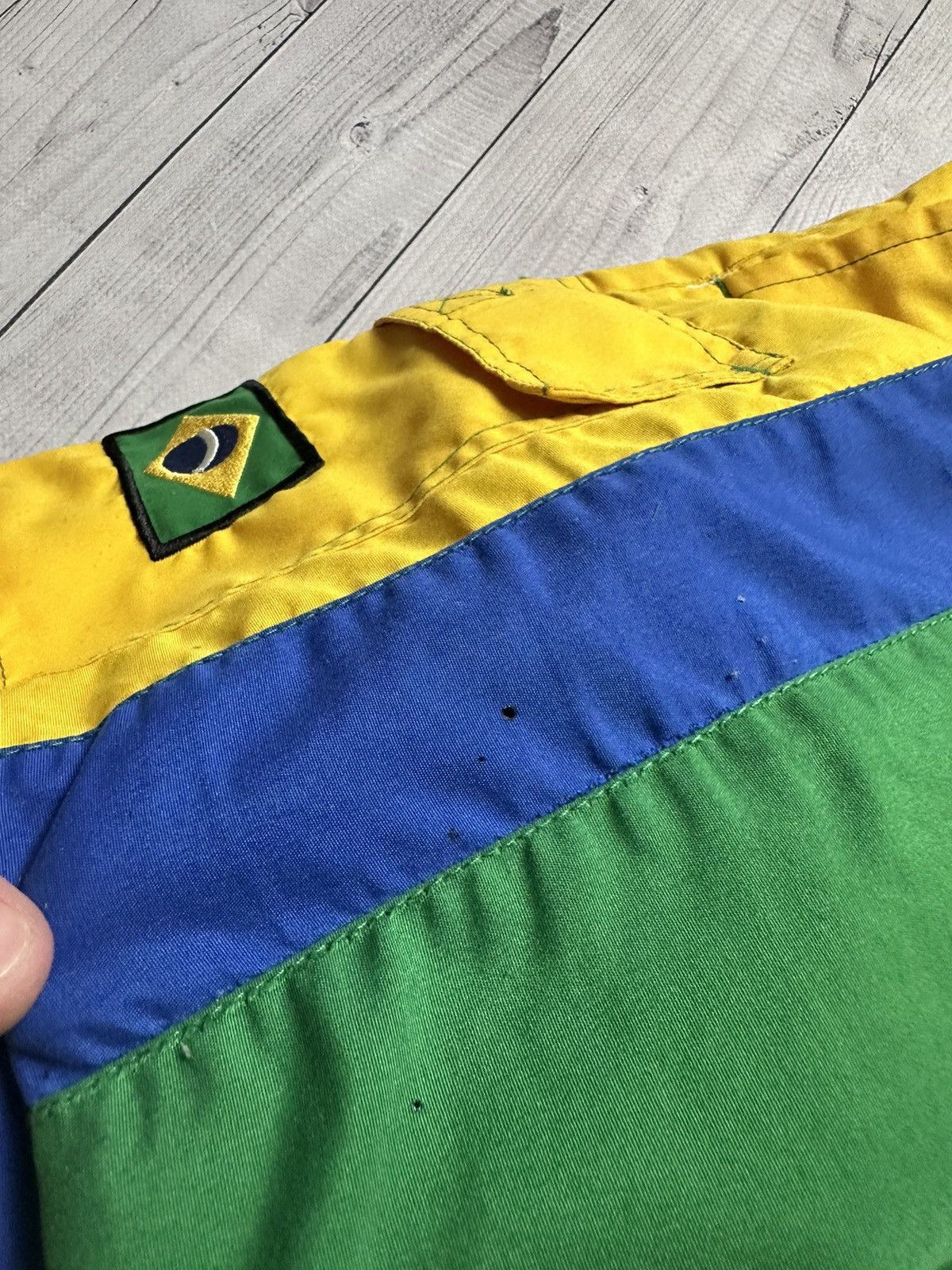 Vintage Vintage Brazil soccer shorts size XXL logo Brasil Size US 38 / EU 54 - 4 Thumbnail