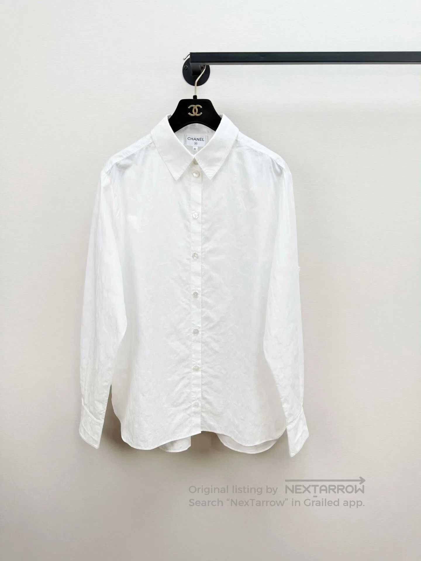 Chanel Chanel Star Pattern Button Up Shirt. Size US XL / EU 56 / 4 - 1 Thumbnail