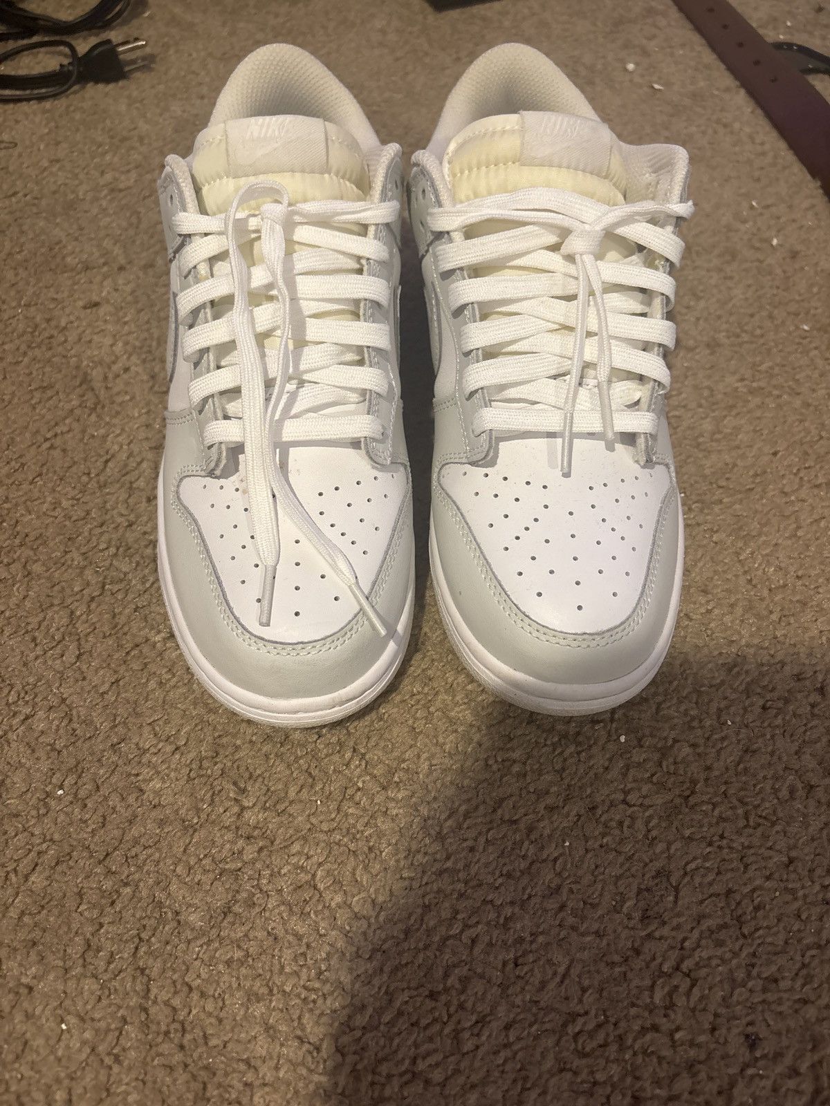 Nike Dust-White Grey Nike Dunk Low 8.5 Size US 8.5 / EU 41-42 - 3 Thumbnail