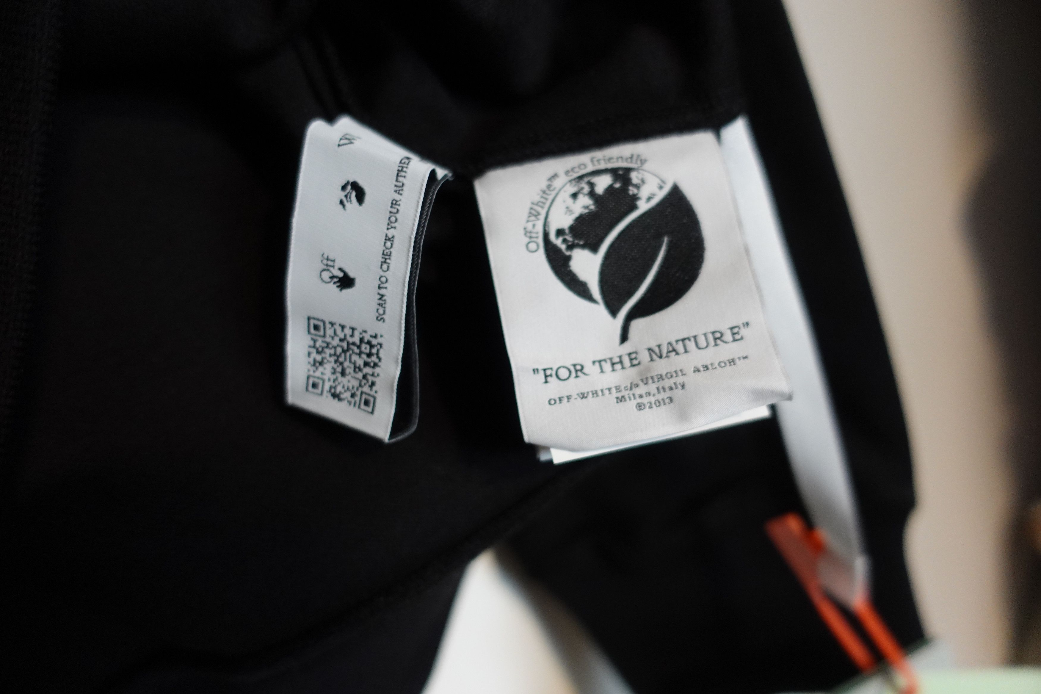 Off-White Off-White PATCH SLIM HOODIE - BLACK/ORANGE Size US M / EU 48-50 / 2 - 5 Thumbnail