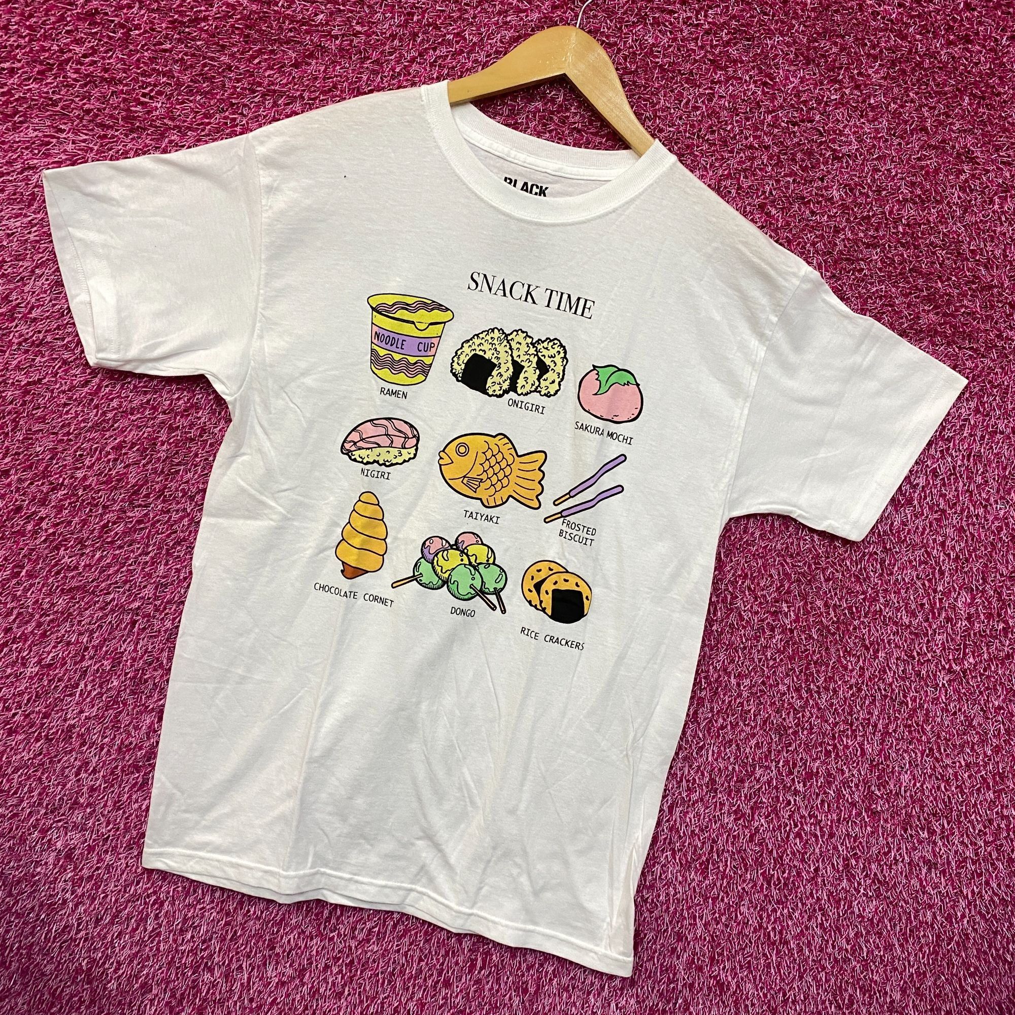 Other Snack Time Japanese Street Food Promo Black Matter Tee L Size US L / EU 52-54 / 3 - 3 Thumbnail