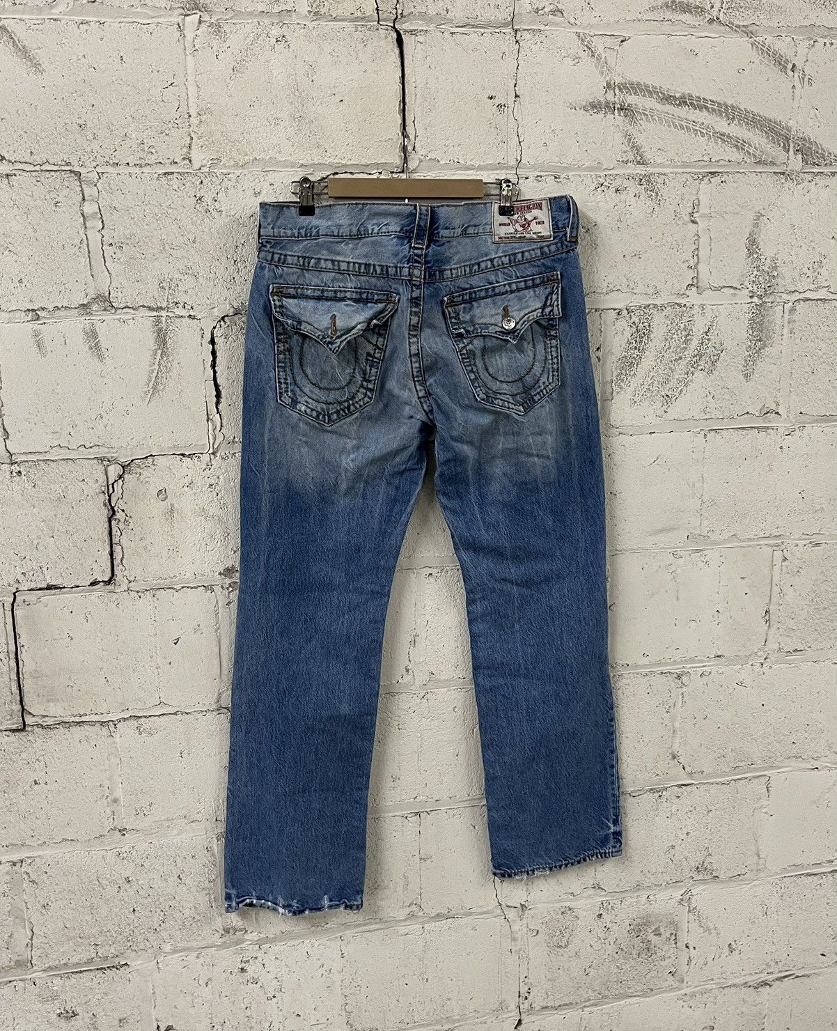 True Religion True religion, baggy y2k denim Chief Keef streetwear hype Size US 38 / EU 54 - 1 Thumbnail