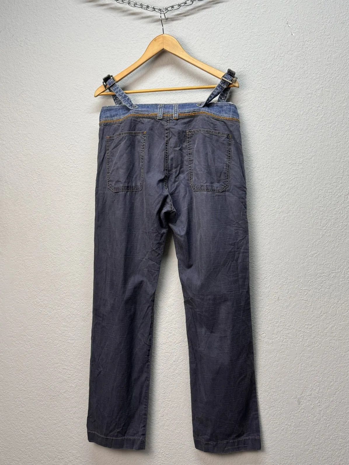 Just Cavalli Vintage baggy Just Cavalli Distressed Punk Pockets Jeans Size US 31 - 9 Thumbnail