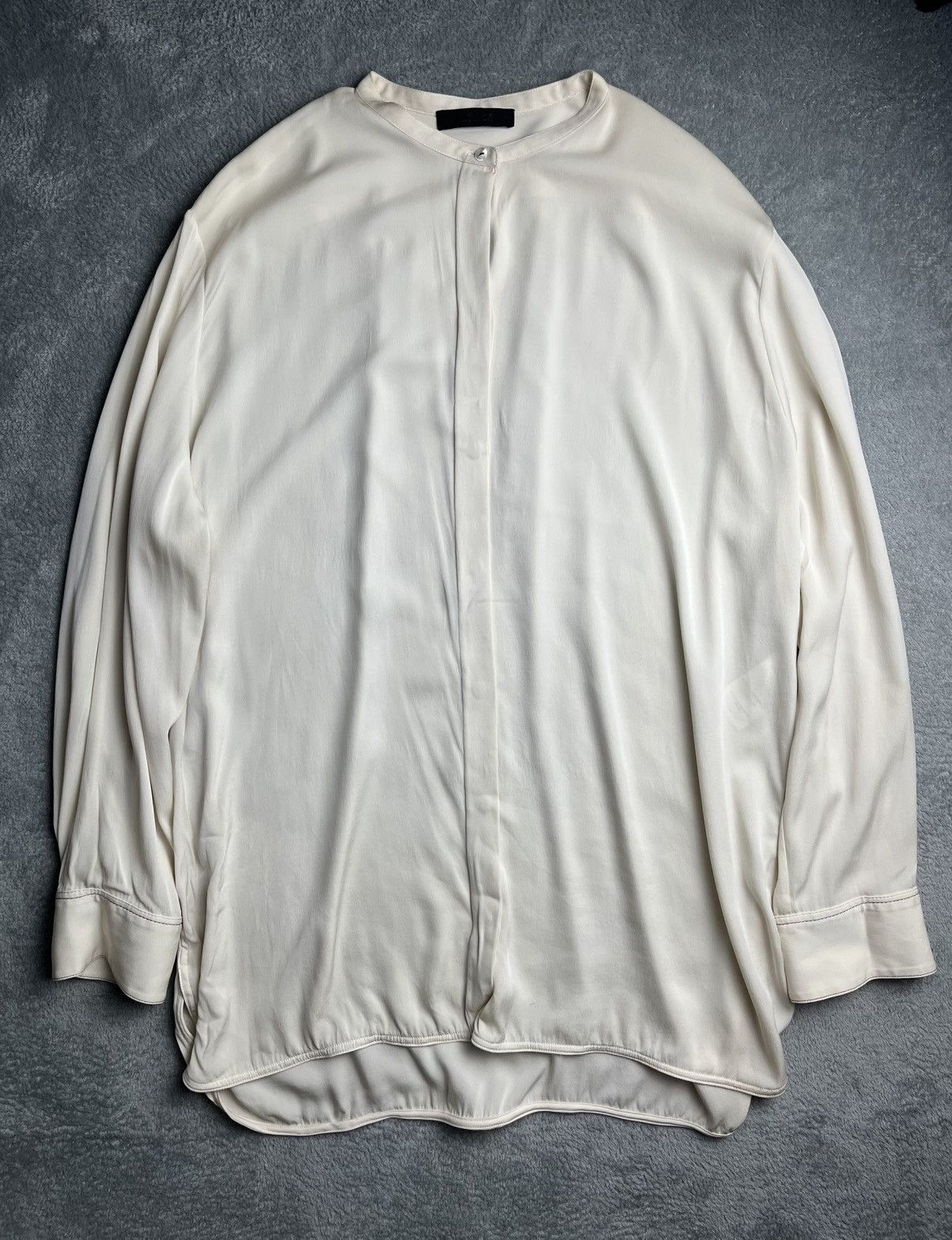 The Row The row - Ivory cola band collar oversized shirt Size XS / US 0-2 / IT 36-38 - 2 Thumbnail