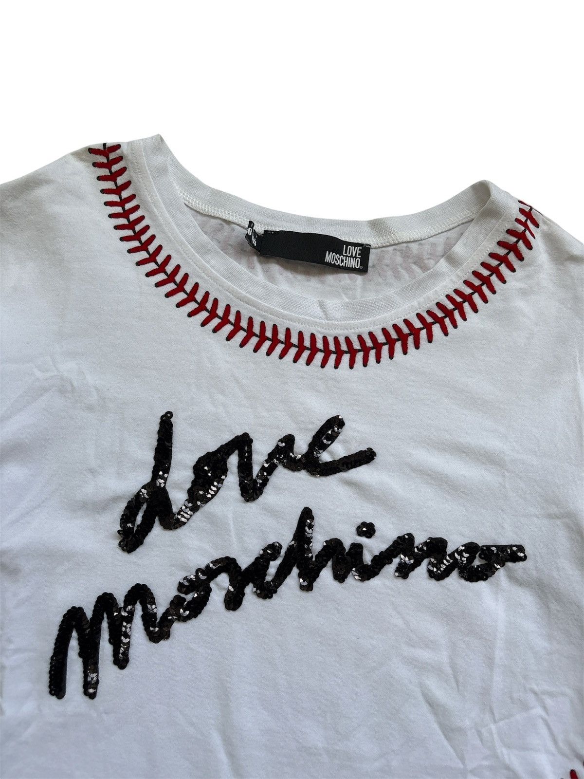 Jeremy Scott Moschino Era Baseball T-shirt Size US S / EU 44-46 / 1 - 2 Thumbnail