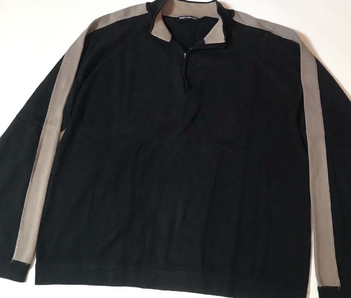 Issey Miyake Vintage issey miyake zip paneled sweatshirt Size US XL / EU 56 / 4 - 5 Thumbnail