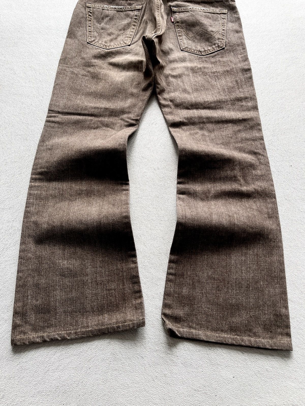 Kapital 2000s Edwin XV Brown Flared Jeans If Six Was Nine Size US 34 / EU 50 - 8 Thumbnail