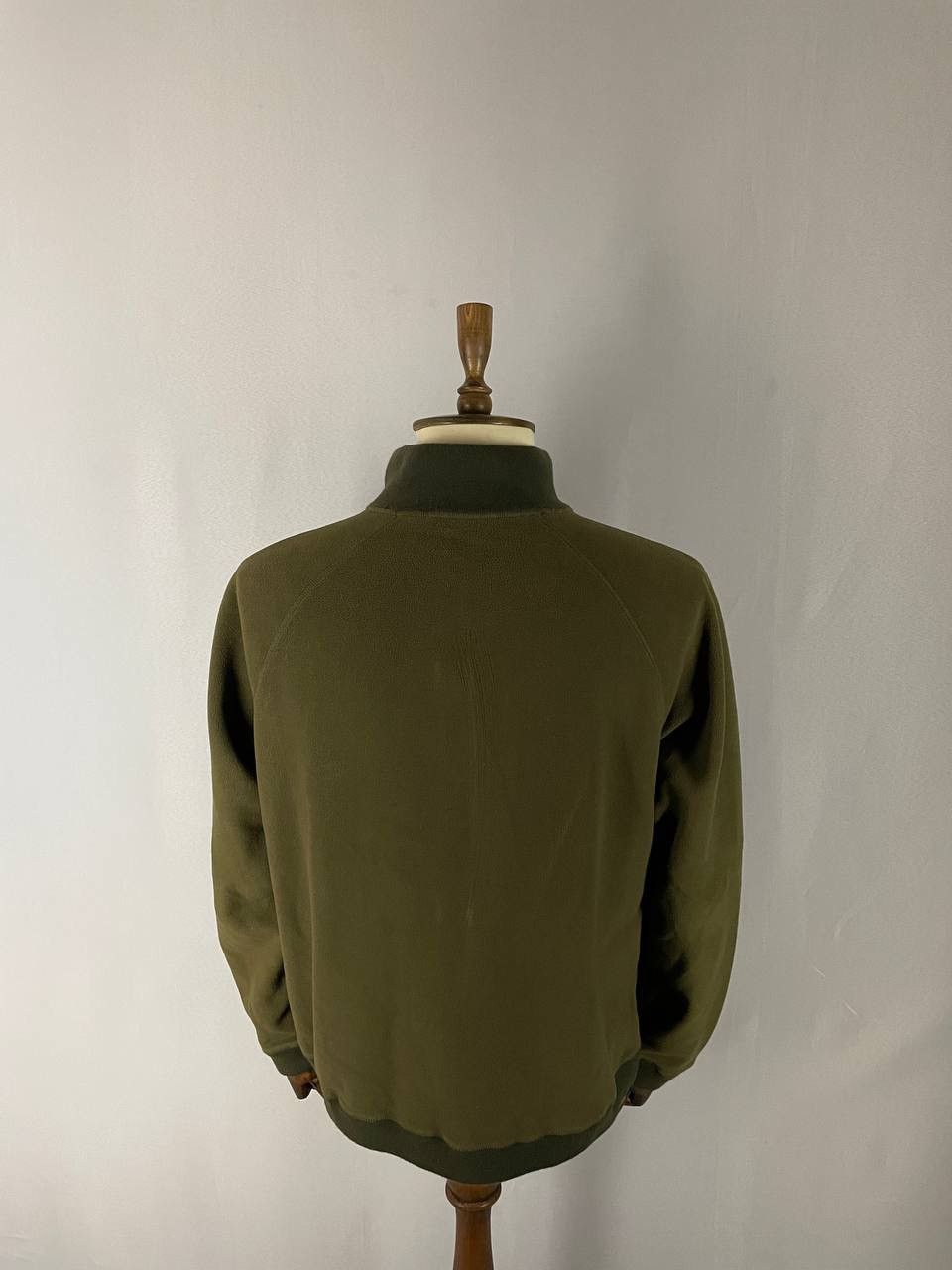 Prada Prada Fleece Sweater Khaki Zip Size US XXL / EU 58 / 5 - 8 Thumbnail
