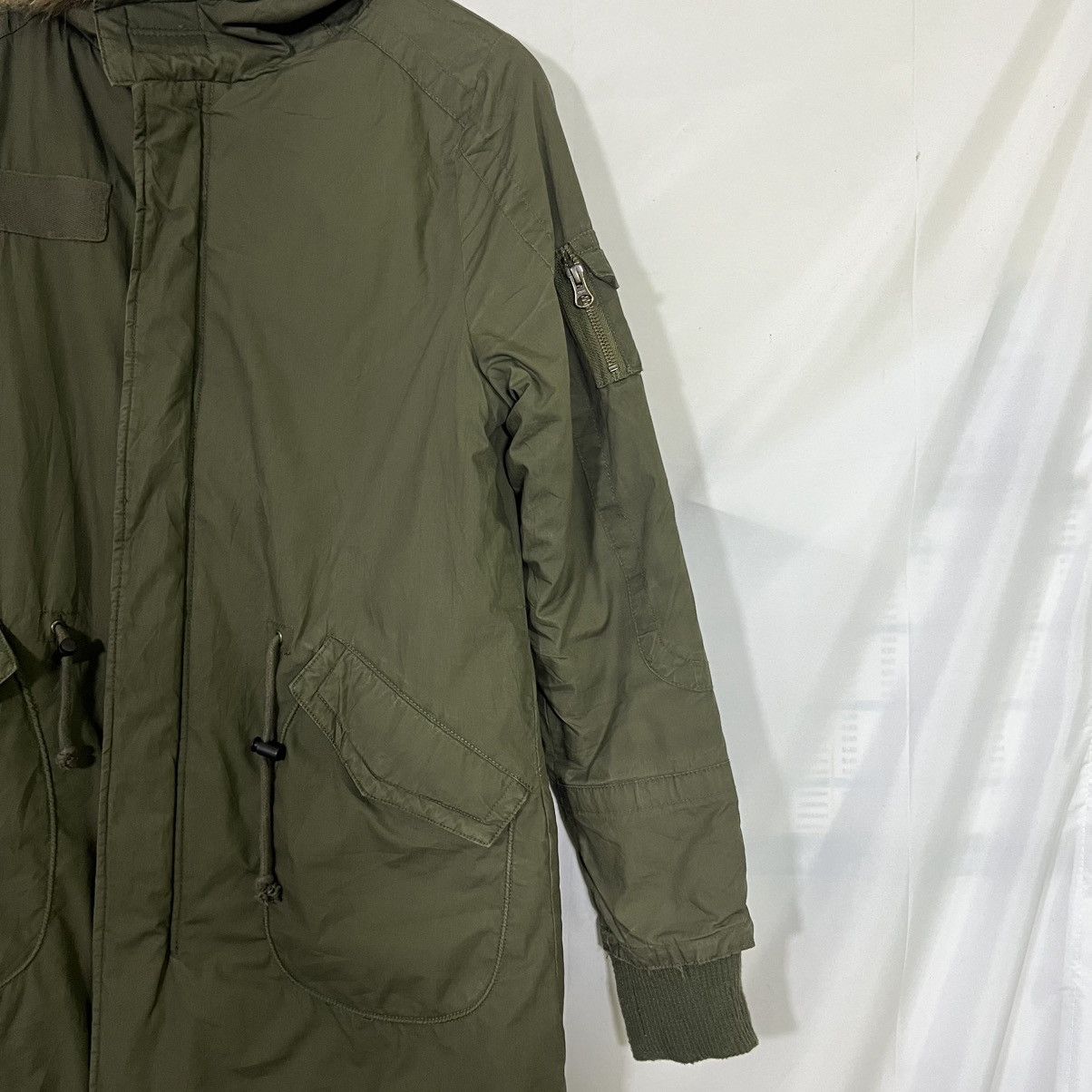 If Six Was Nine HR MARKET FUR HOODED DORSET FISHTAIL PARKA Size US M / EU 48-50 / 2 - 3 Thumbnail