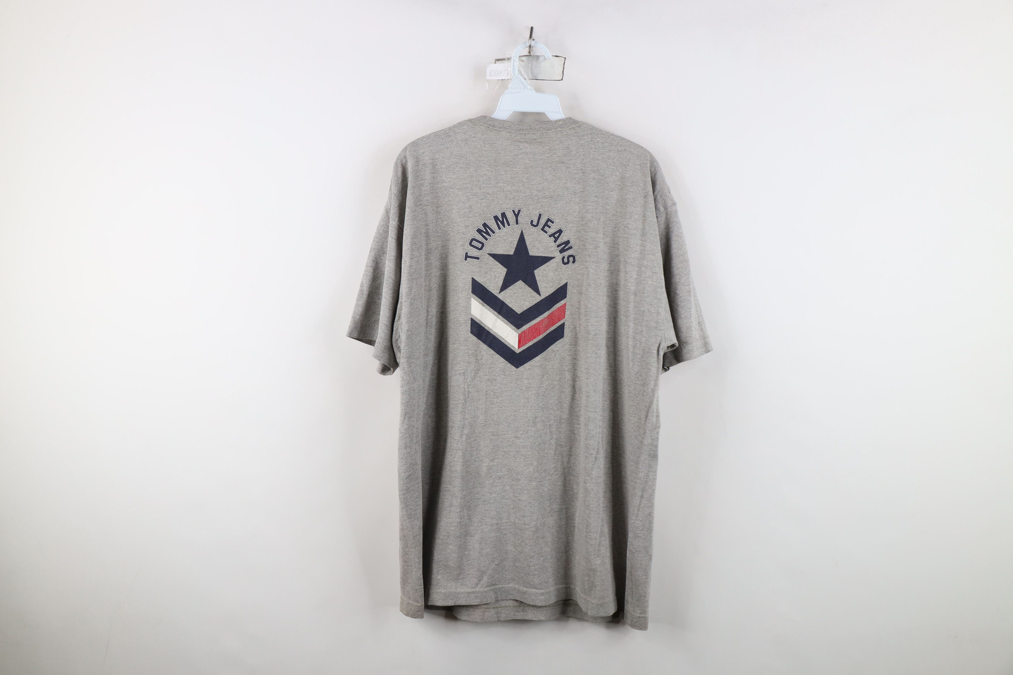 Tommy Hilfiger Vintage 90s Tommy Hilfiger Military Short Sleeve T-Shirt Size US M / EU 48-50 / 2 - 12 Thumbnail