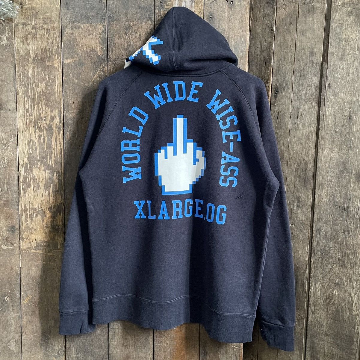 Other Xlarge Big Logo Zipper Hoodie Size US L / EU 52-54 / 3 - 1 Thumbnail